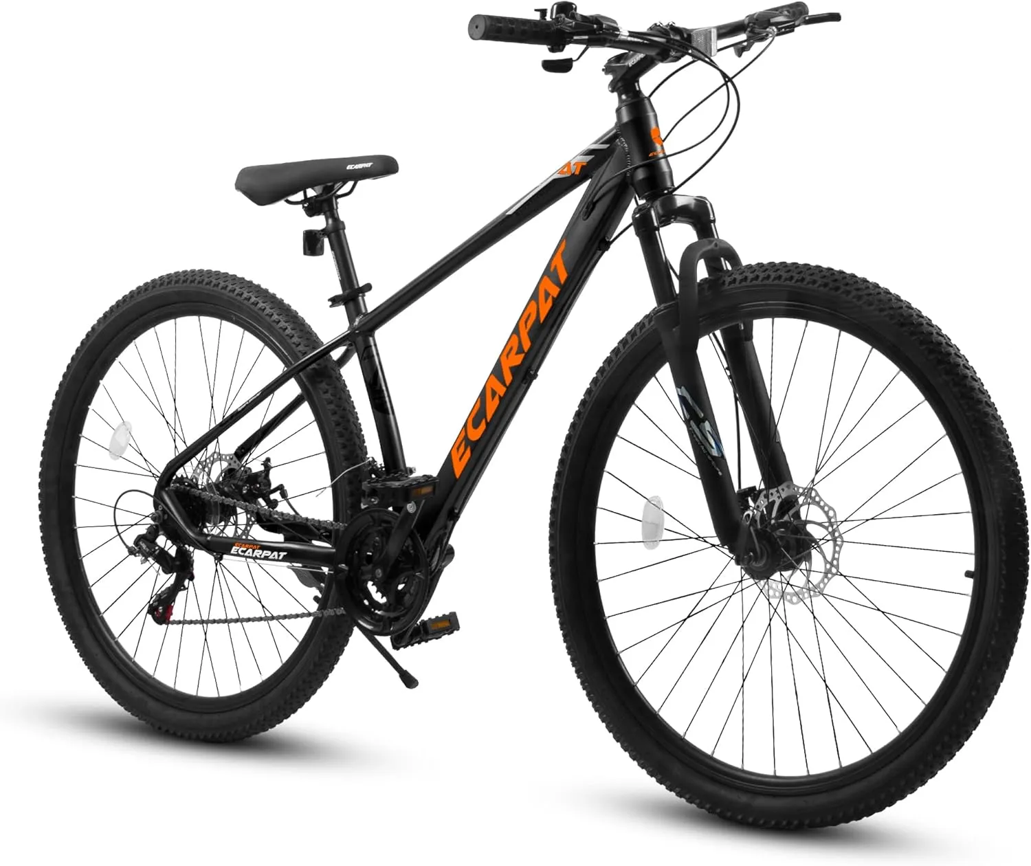 29 Inch Mountain Bike for Adults, 21-Speed Shimano Drivetrain, Aluminum Frame, Dual Disc Brakes & Suspension Fork - Men & Women MTB for Trail & City Riding
