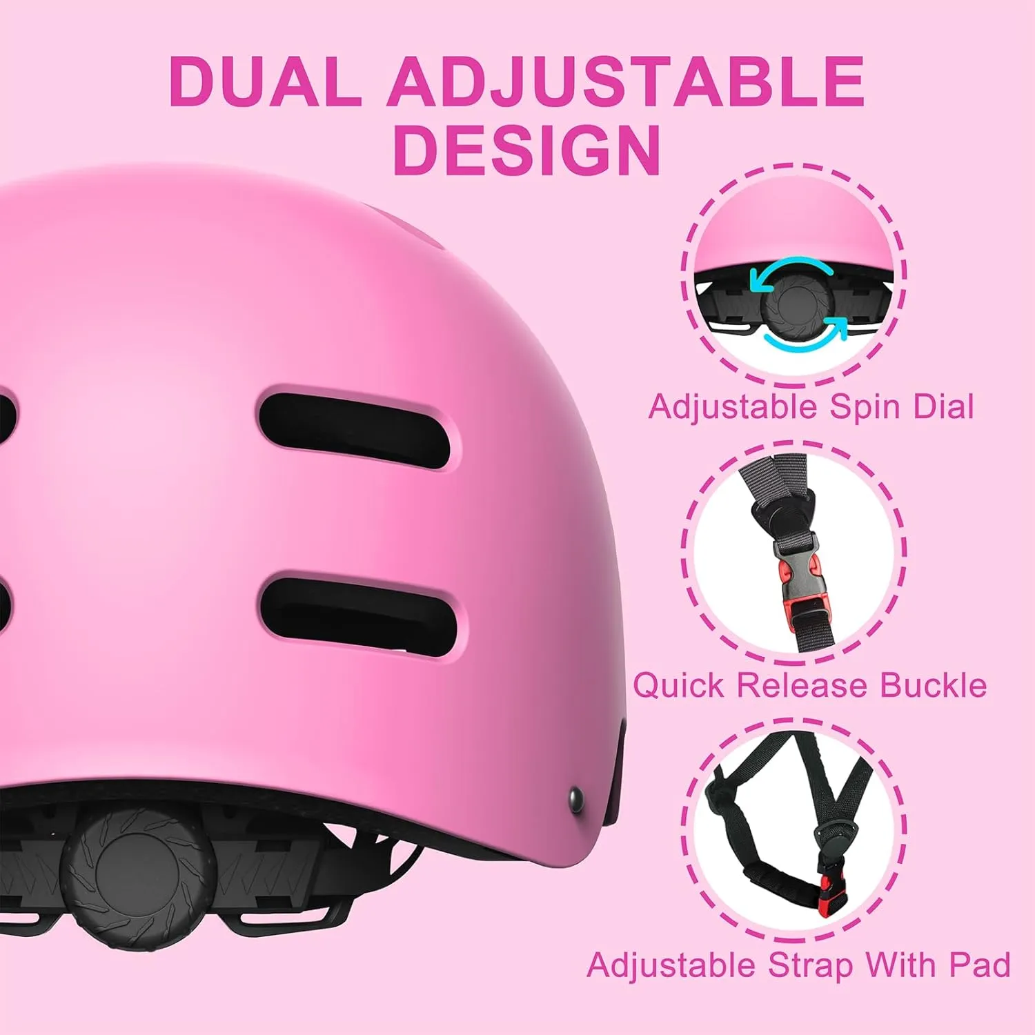 Bike Helmets for Adults Lightweight Breathable Men and Women Cycling and Commmuting