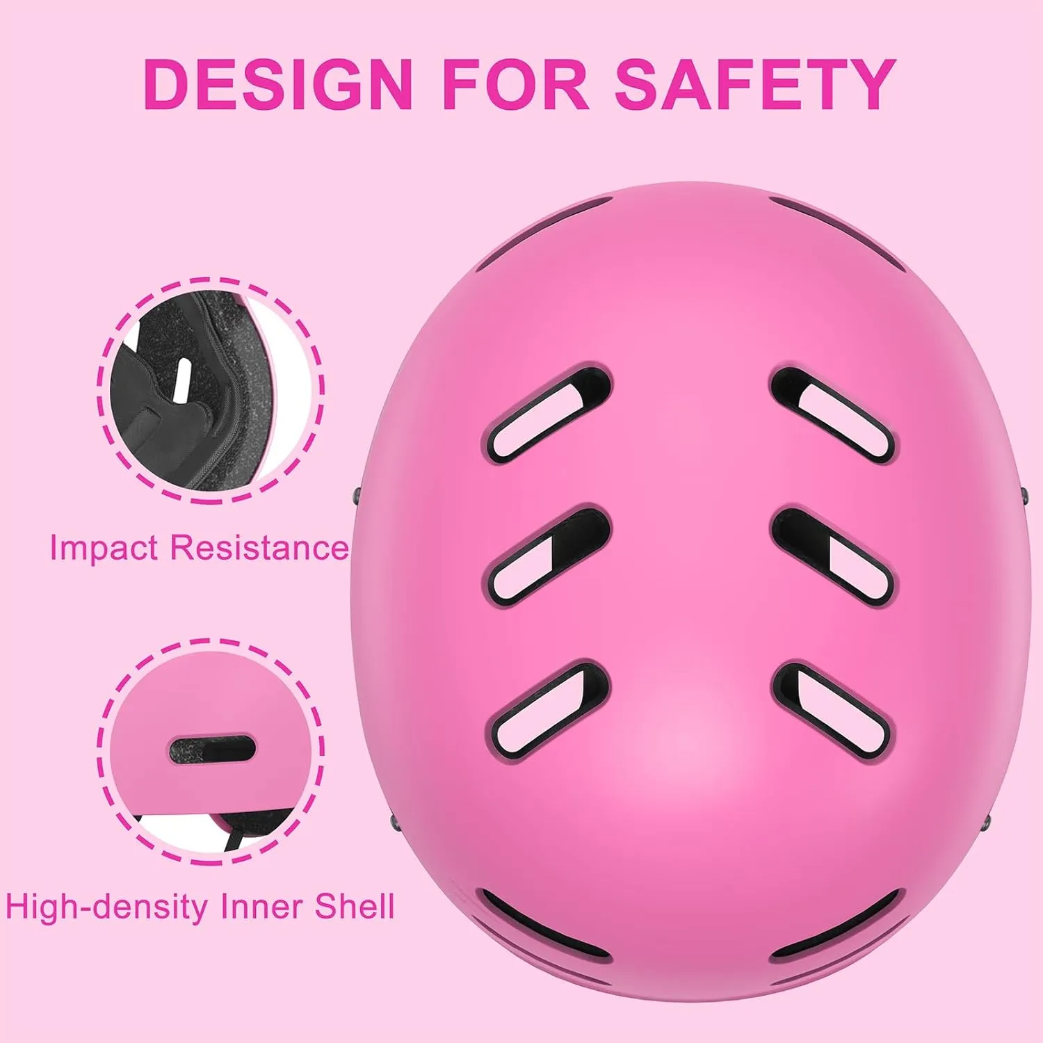 Bike Helmets for Adults Lightweight Breathable Men and Women Cycling and Commmuting
