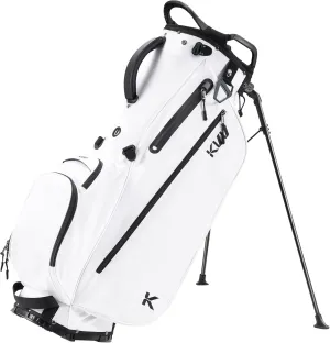 KVV Lightweight Golf Stand Bag with 7 Way Full-Length Dividers, 5 Zippered Pockets, Automatically Adjustable Dual StrapsElegant Design