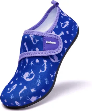 Limberun Water Shoes Kids Boys Girls Swim Aqua Sports Shoes Quick-Dry Barefoot Lightweight Pool Beach Non Slip Socks for Toddler Shoe