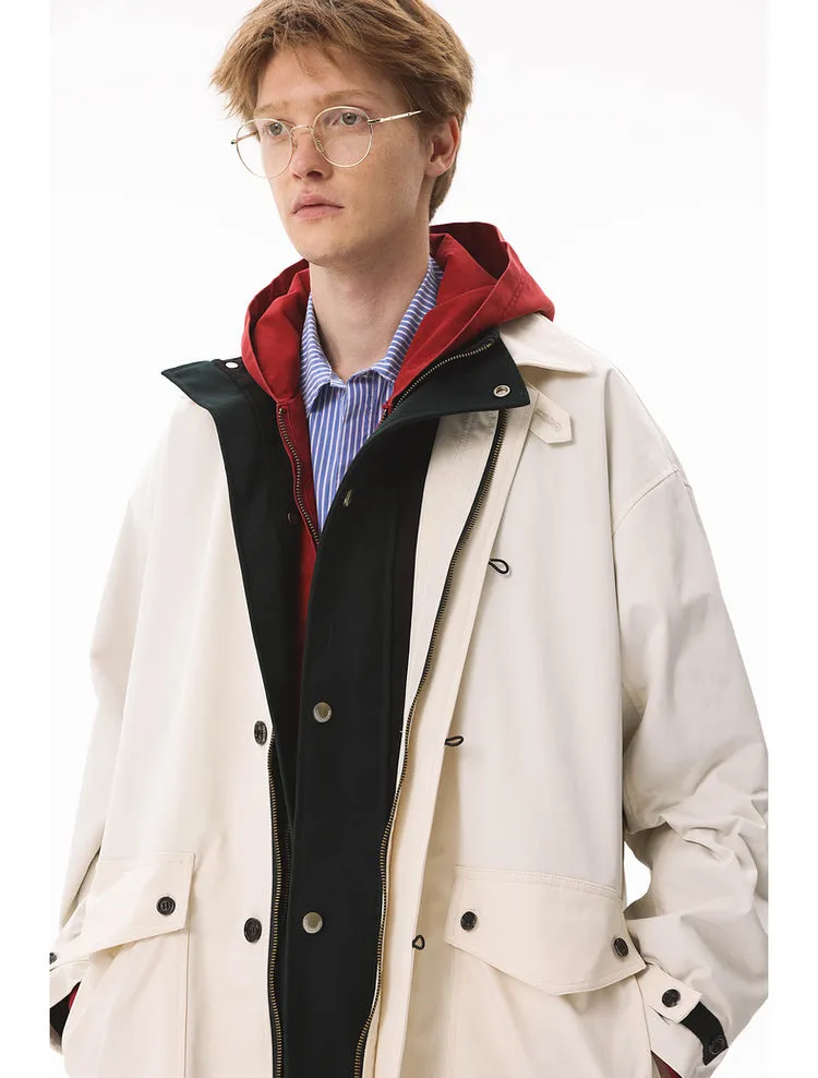 Medieval windproof men's windbreaker jacket