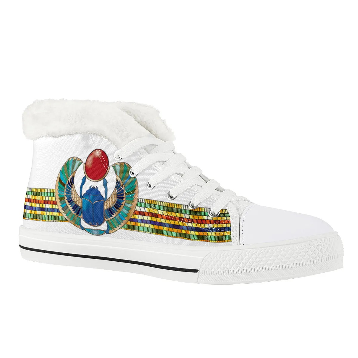 MEDJAY WHT Winter Canvas Shoes