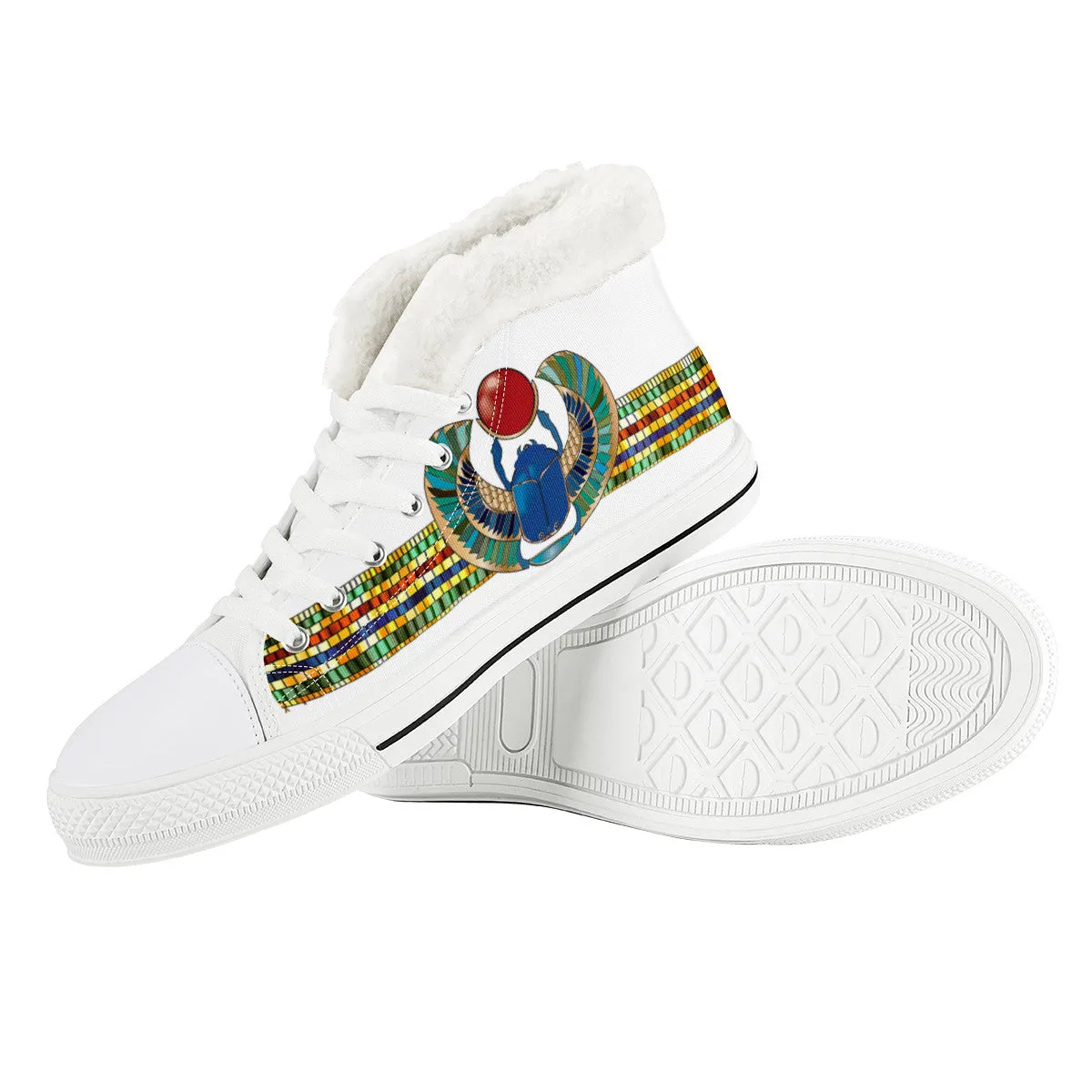 MEDJAY WHT Winter Canvas Shoes