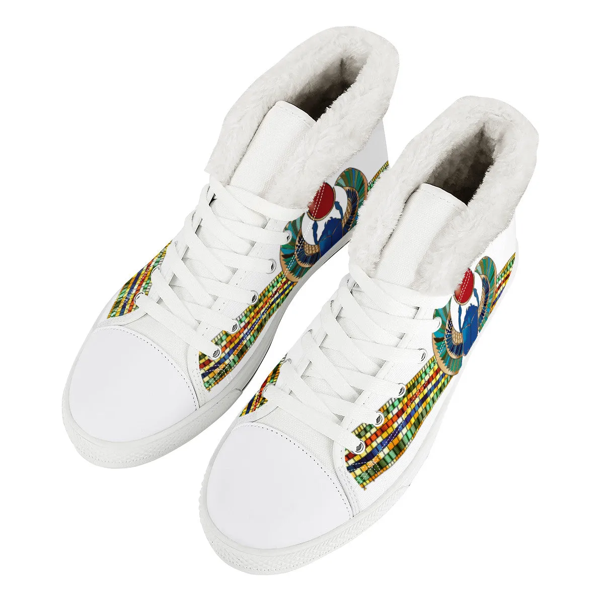 MEDJAY WHT Winter Canvas Shoes