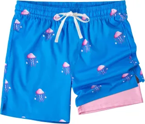 Men's Swim TrunksMesh Lining Quick Dry with Pockets Beach Shorts Hawaiian