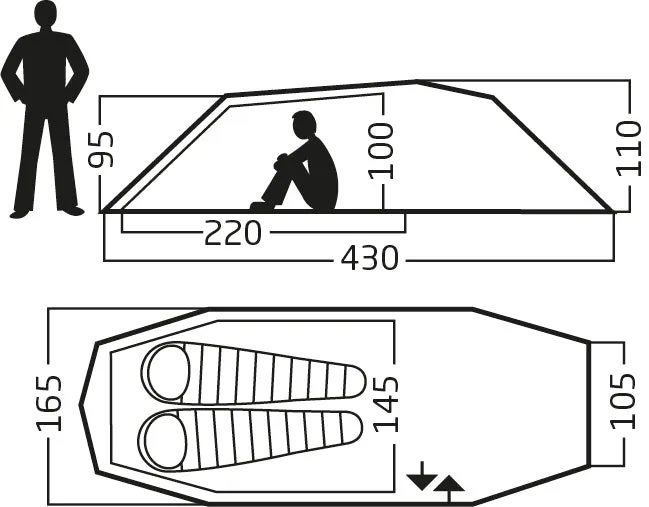 Nordisk Oppland 2 SI Tent