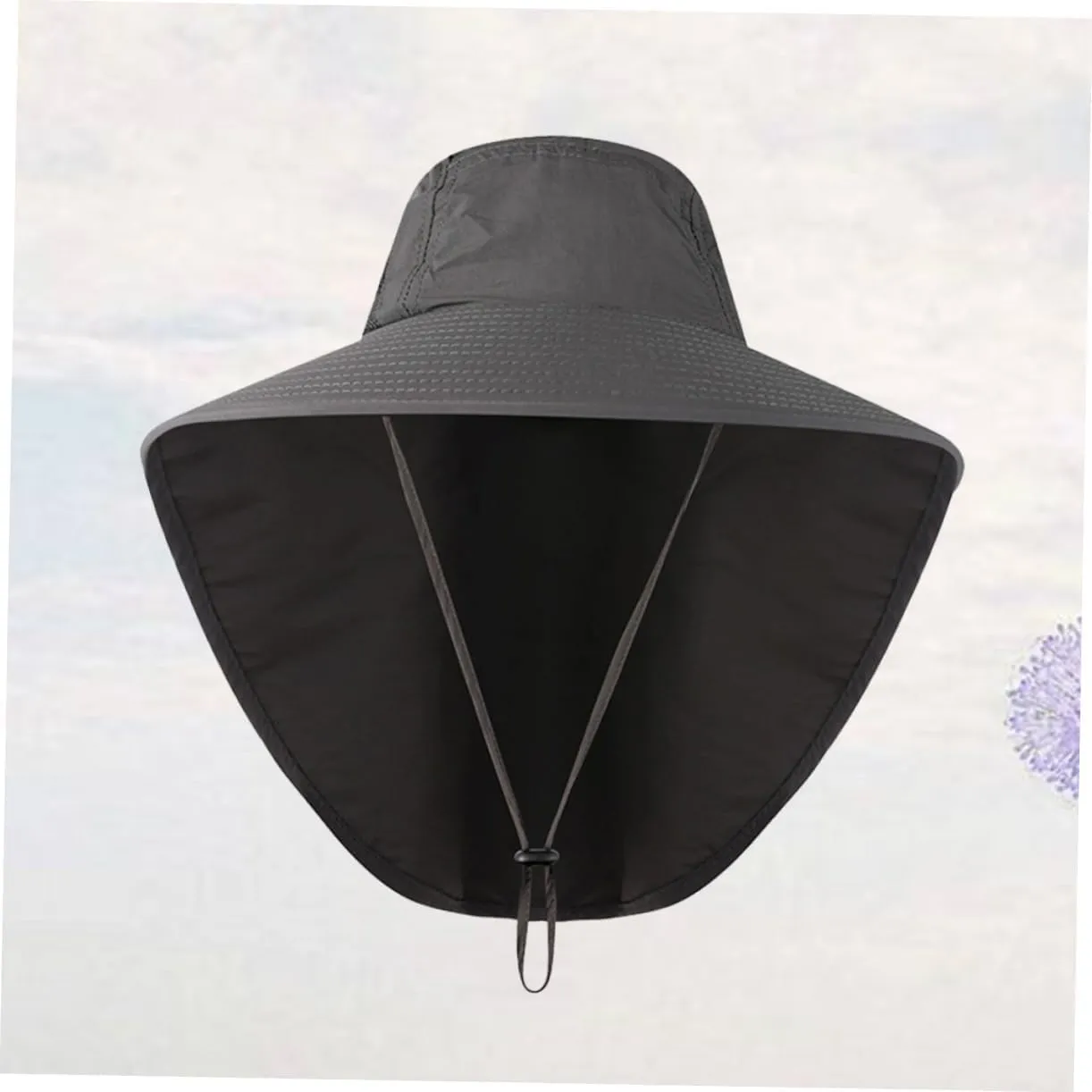 SAFIGLE Outdoor Sun Hat with Neck Cover and Wide Brim UV Protection Fishing Cap for Hiking Sailing and Climbing